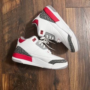 2Y Jordan 3 white/red/grey